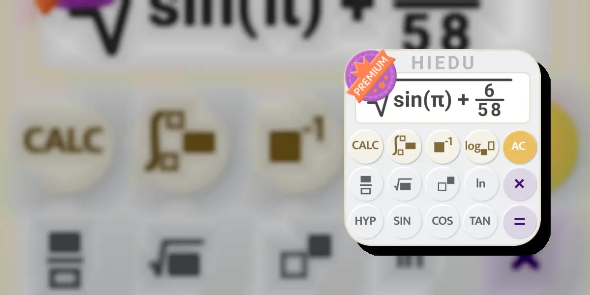 HiEdu 580-Kalkulator Sains Pro